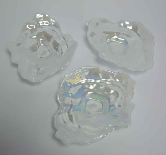 Pearlescent Oyster Shell Plates