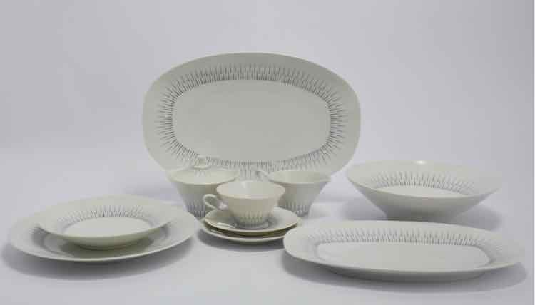 Blue Radiance Hutschenreuther Dish Set