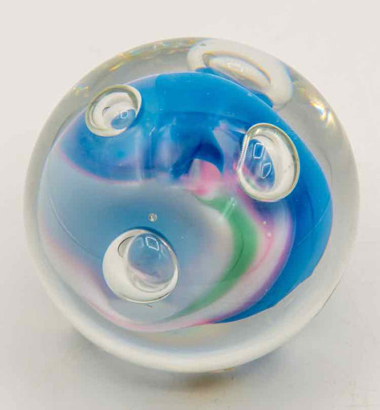 Signed Vtg. Stromberg Paperweight