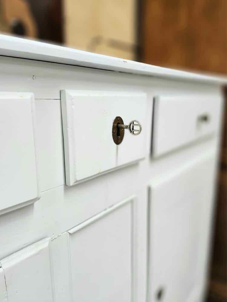 White Buffet Cabinet