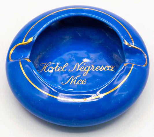 Vintage Hotel Negresco Nice Ashtray