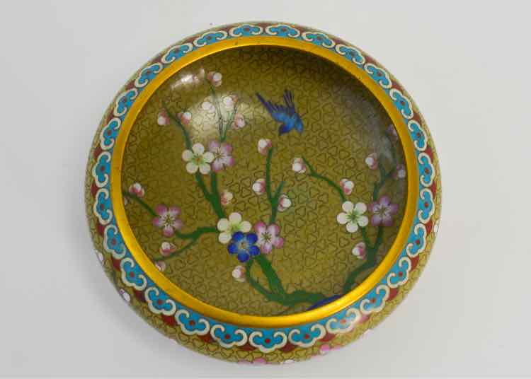 Vtg.Chinese Cloisonne Bowl