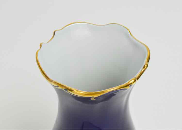Pirkenhammer Cobalt Blue Vase