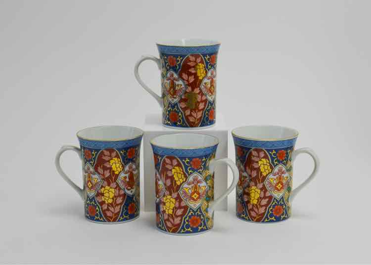 Smithsonian Inst. Set of 4 Coffee Mugs