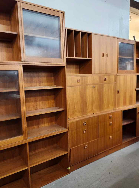 Teak Wall Unit