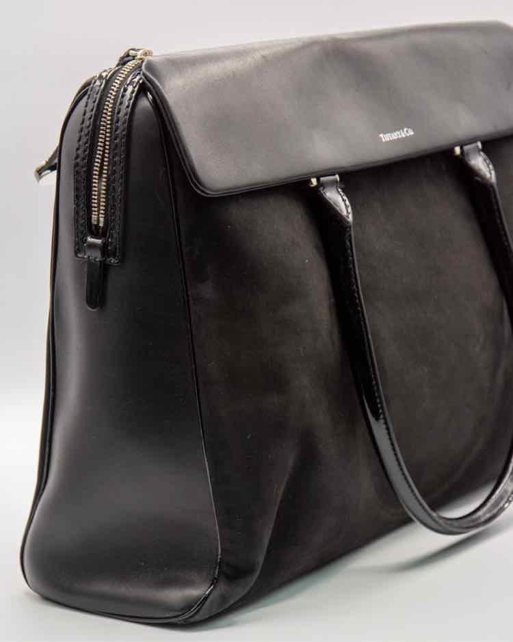 Tiffany &Co Peyton Leather Satchel