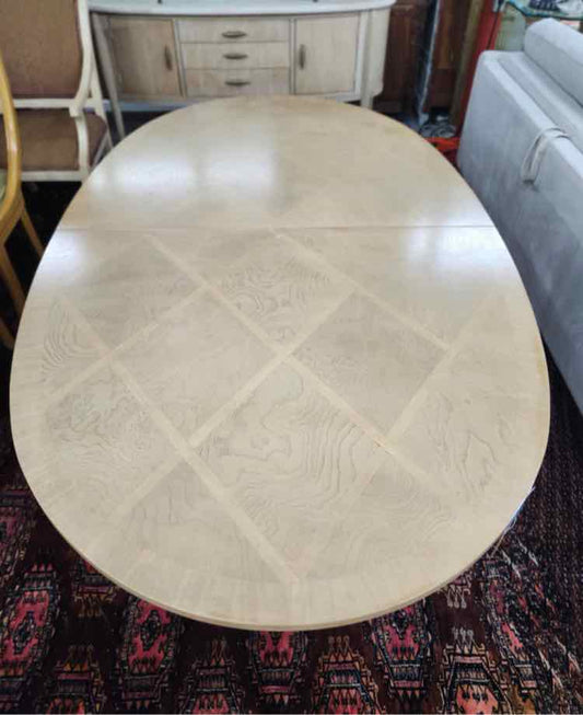 Wood Oval Table AS IS