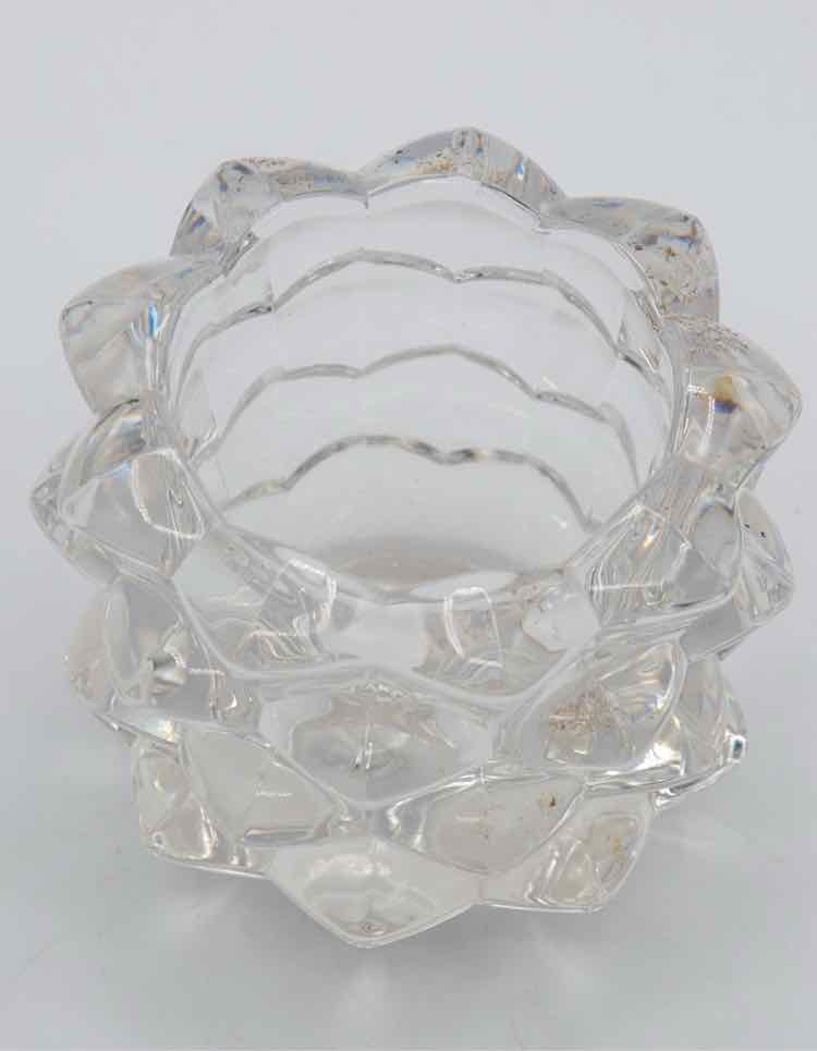 Tiffany Crystal Pine Cone Votive
