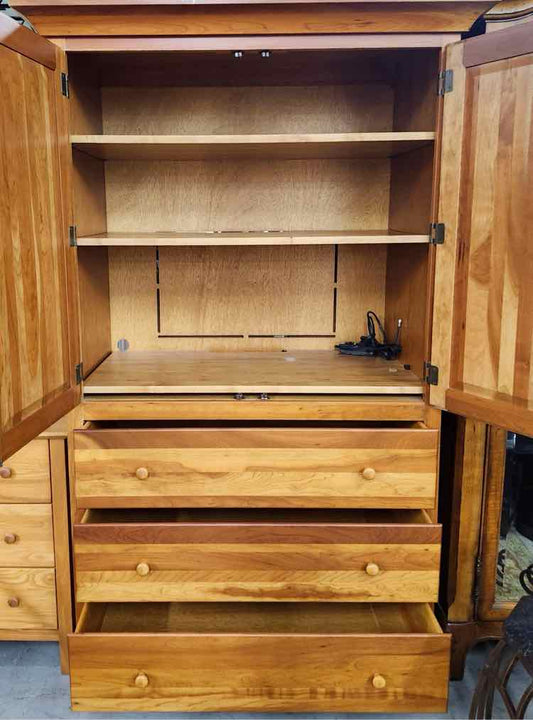 Cherry Oak Armoire