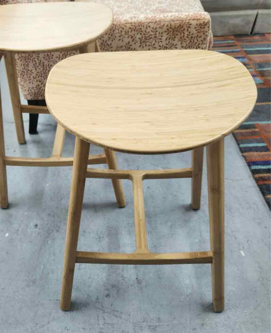 Pair of Skol Bamboo Counter Stools