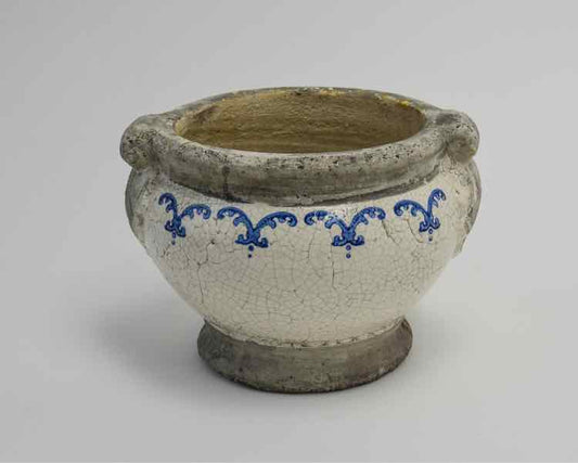 Antique French Faience Colander/Berry Bowl