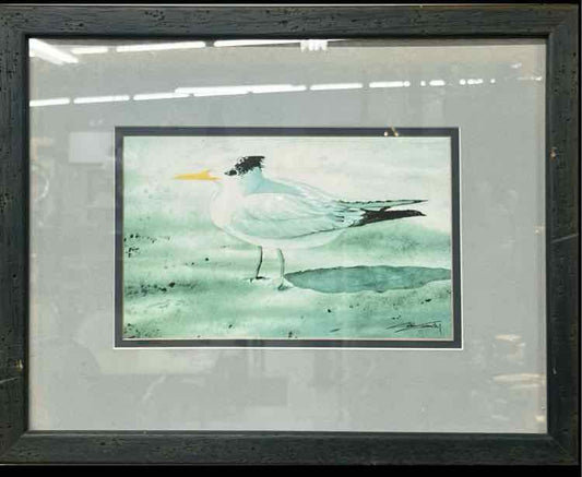 WATERCOLOR OF A BIRD