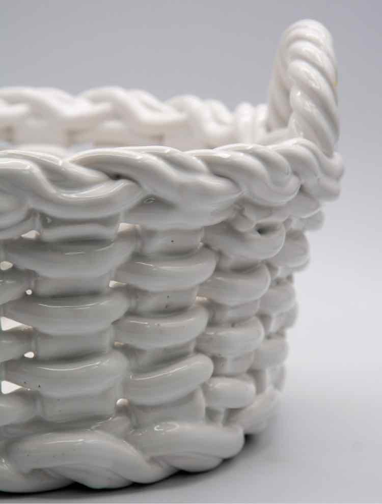 Ceramic Woven Basket