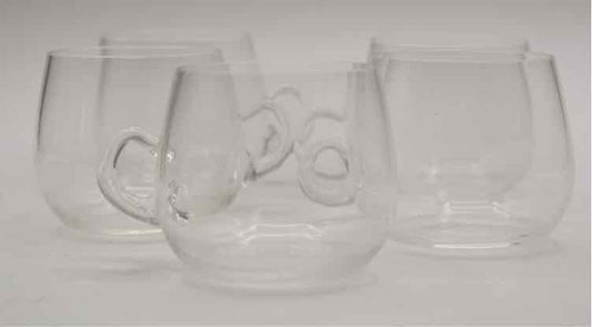 5 Godinger Clear Tea/Coffee Cups
