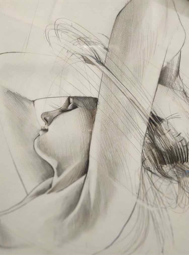 Art 'Self Love' Pencil J. Barm