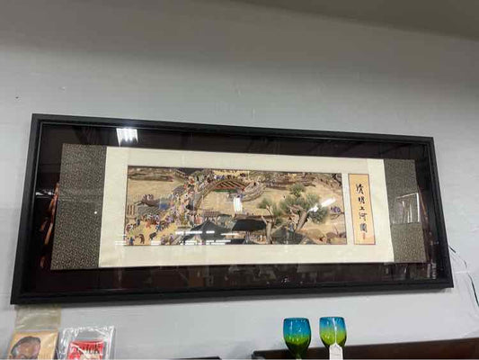 'Along the River' Qingming Fest. Embroidery