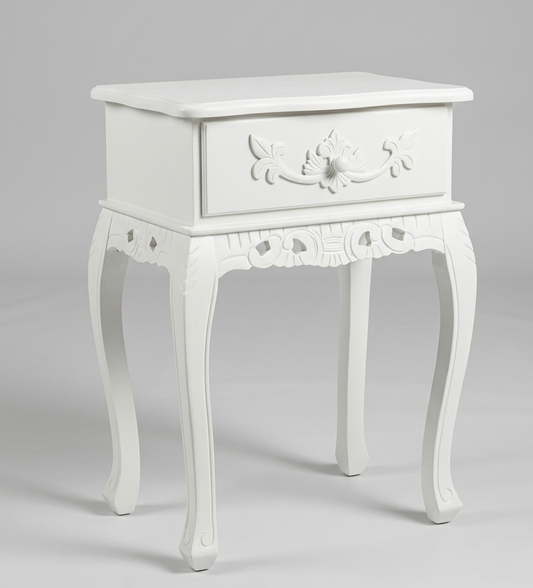 French White Side Table