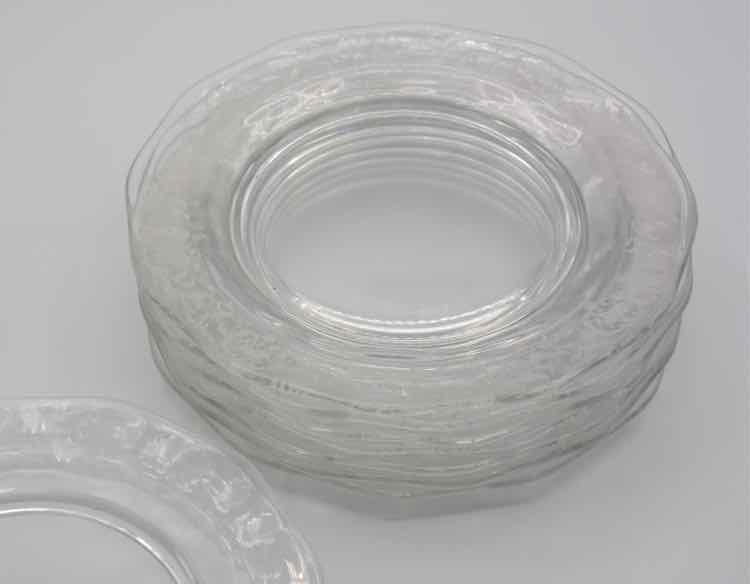 Fostoria "Laffayette" Crystal Plates
