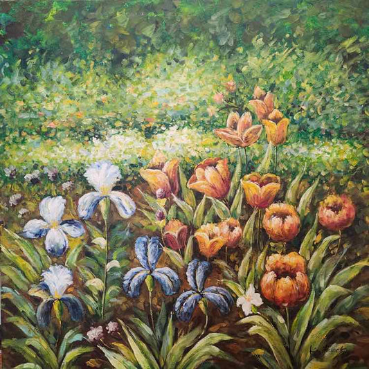 'Spring Bloom' by K. Beck 42x42