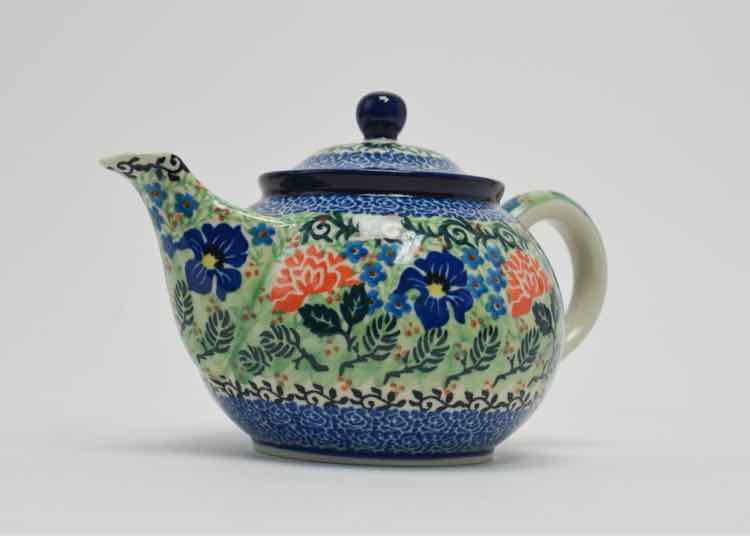 Polish Blue Rose "Unikat" Teapot