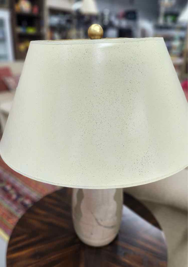 Pair of Z Gallery Mercury Glass & Silver Lamps