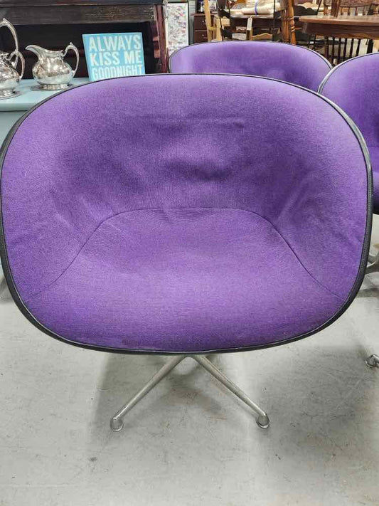 La Fonda Purple Herman Miller Egg Chair