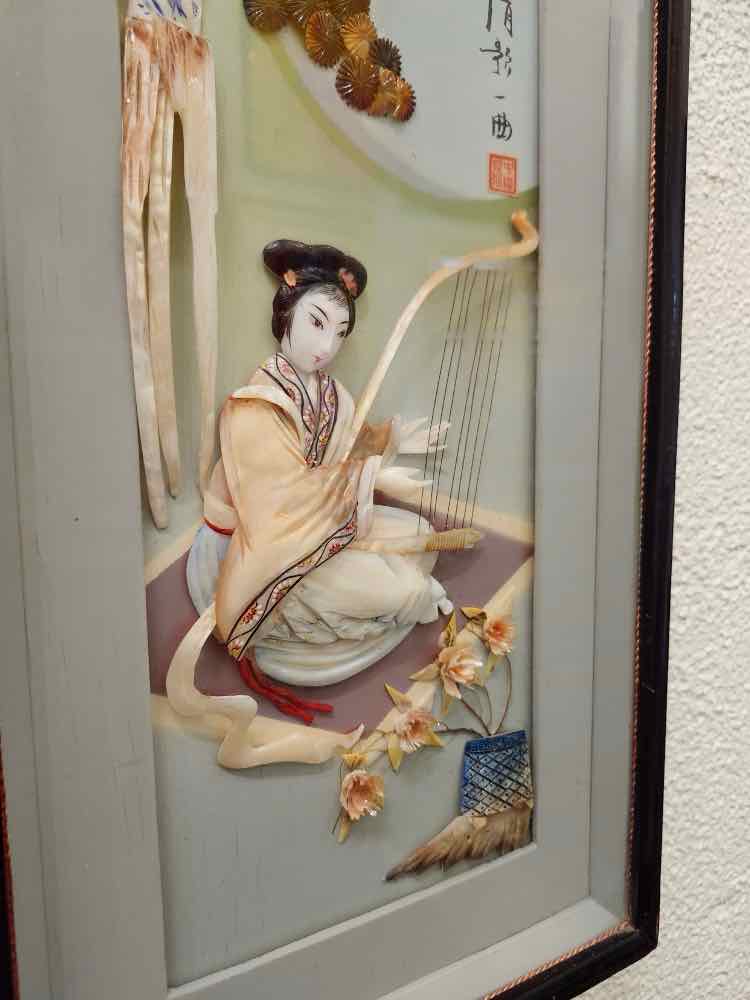 Art Chinese Dalian Pearl & Brand Geisha