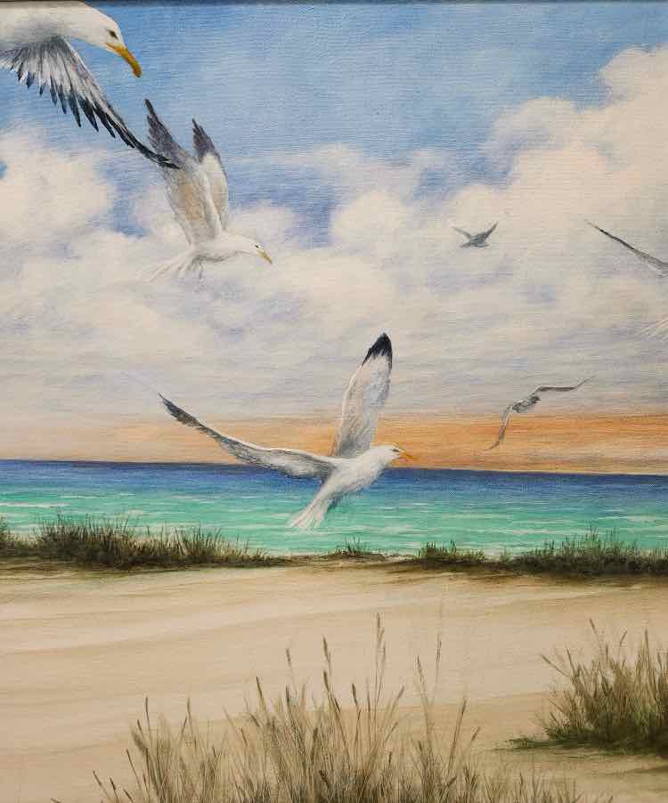 Art acrylic painting by A. Cianfarani