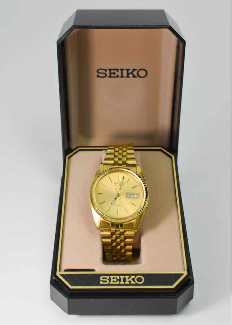 Seiko Automatic Goldtone Watch