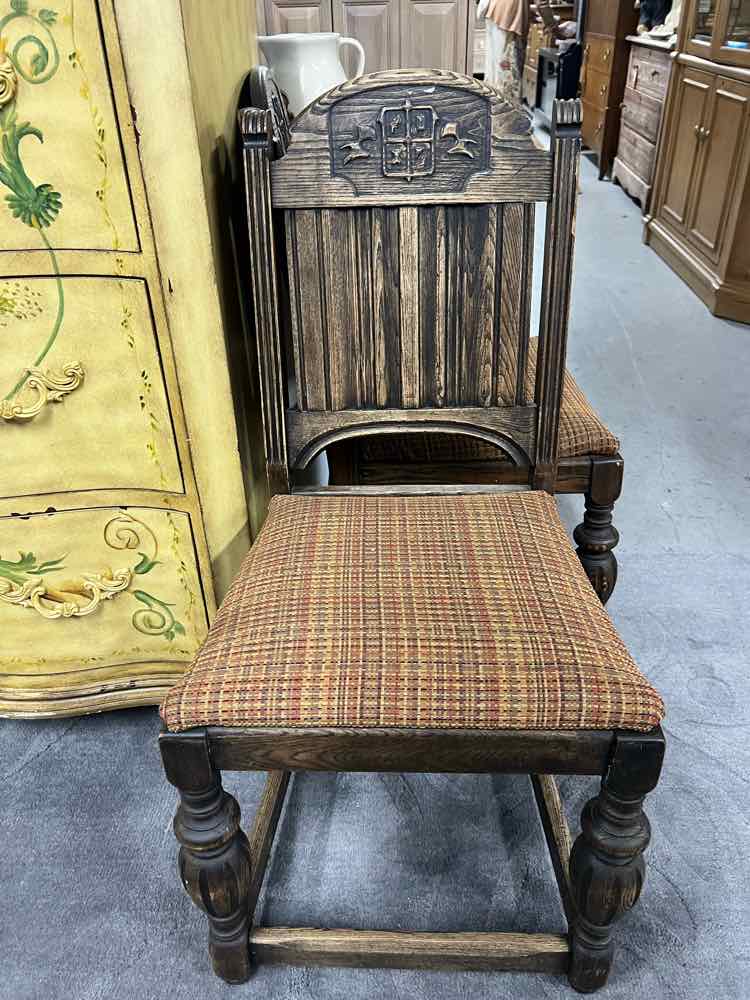 Pair of Wooden Chairs