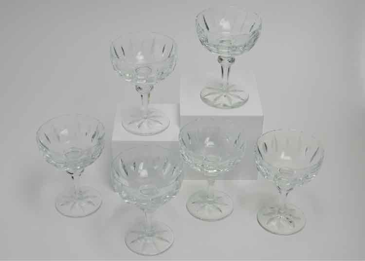 Atlantis Coupe Glasses Crystal