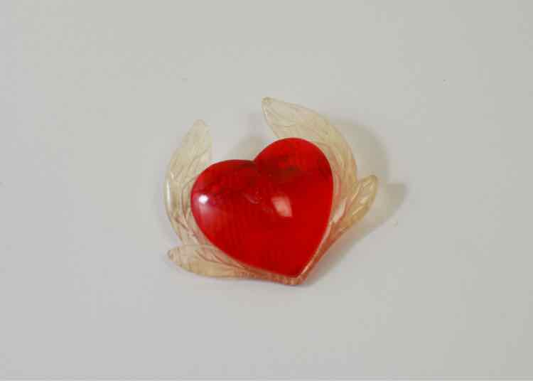 Vintage Heart  Pin