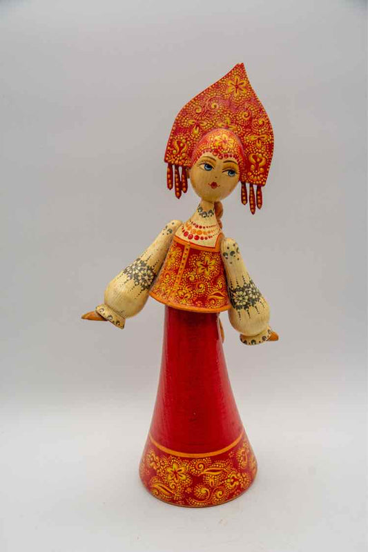 Vintage Russian Handmade Doll