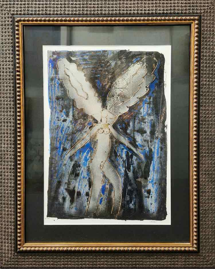MCM "Angel" Mixed Media by Jack Hooper