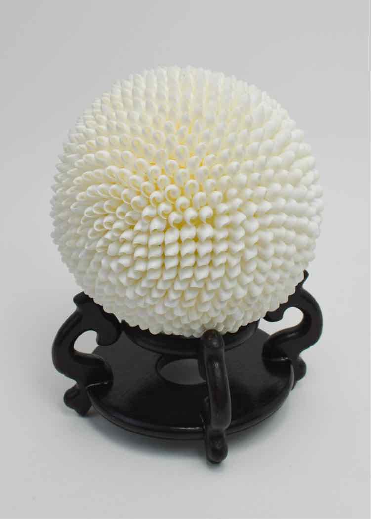Decor C. 1990s Seashell Sphere
