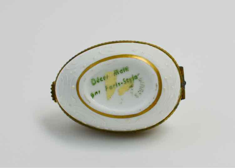 Heraldic Hinged Trinket Box